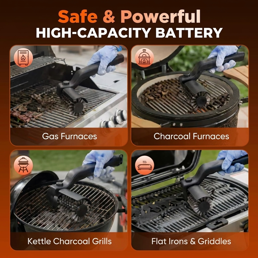 BBQ Daddy Electric Grill Brush